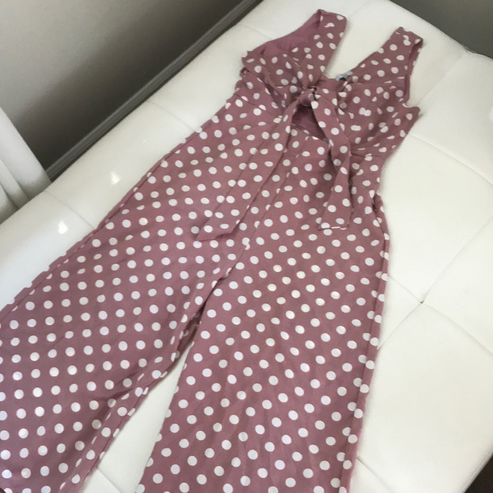 Polka Dot Jumpsuit
